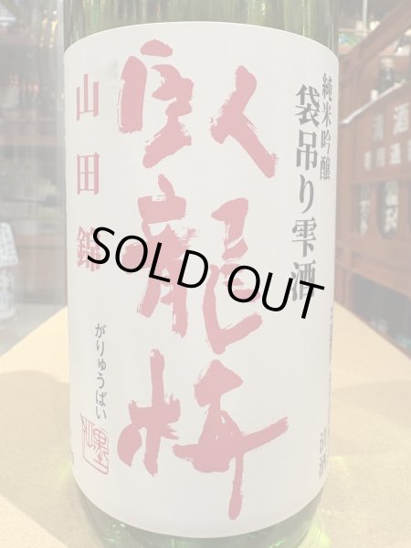 画像1: 臥龍梅　純米吟醸　袋吊雫酒山田錦　生貯原酒　R6BY(要冷蔵)　720ml (1)