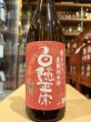 画像2: 白隠正宗　秋あがり　生酛純米酒　R6BY　720ml (2)